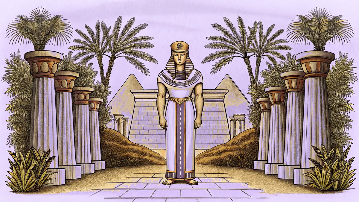 Ancient monuments and civilizations from across history displayed together.