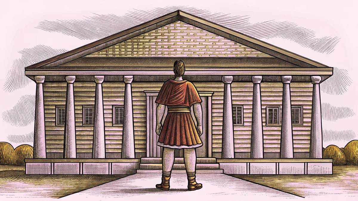Person standing with confident posture, arms ready for action, displaying strength