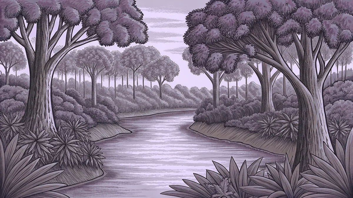 Major rivers of the world flowing through diverse landscapes and continents.