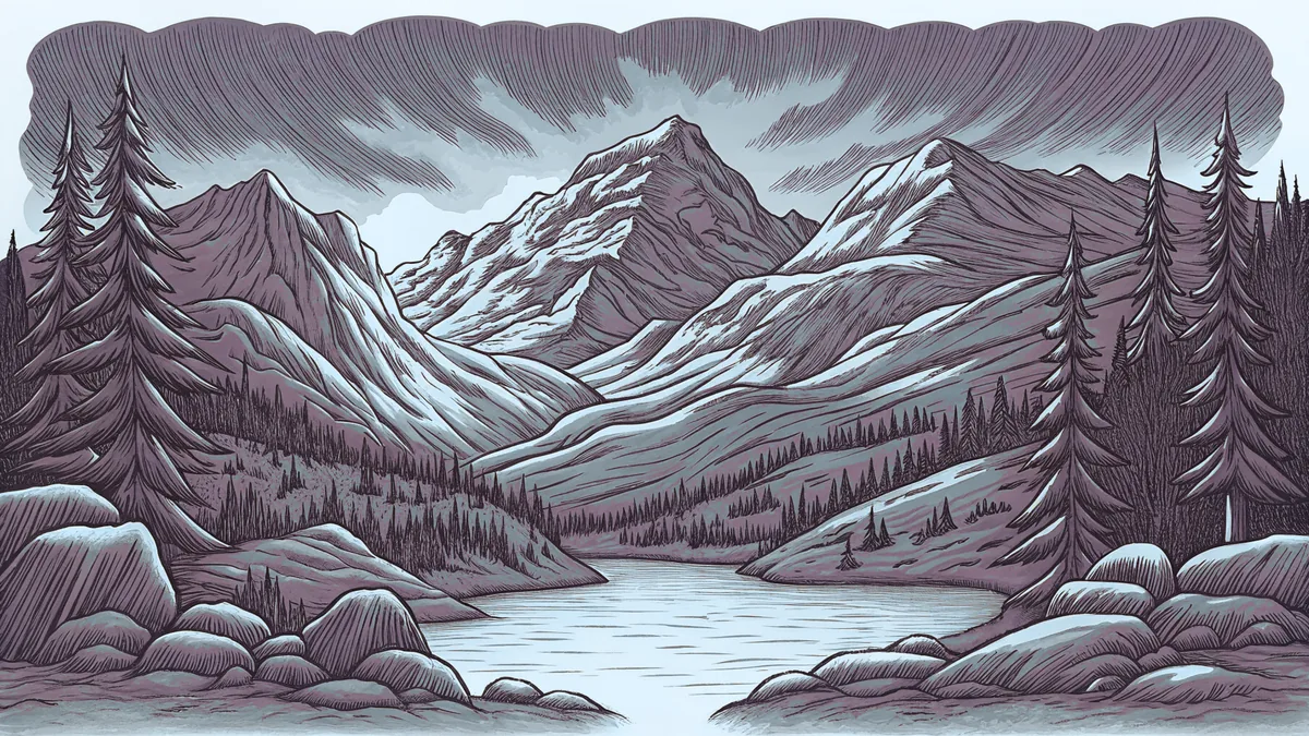 Montana's rugged landscape with snow-covered mountains, glaciers, pristine lakes, and granite peaks.