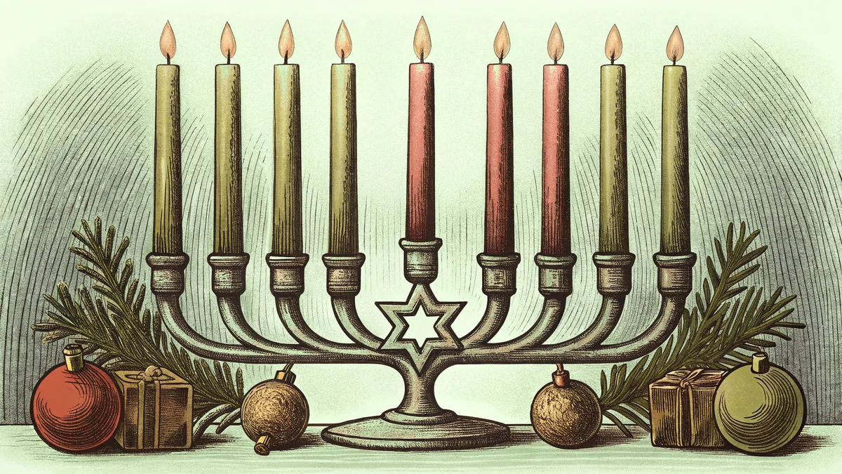 Colorful ornaments and lights mark diverse celebrations across the globe.