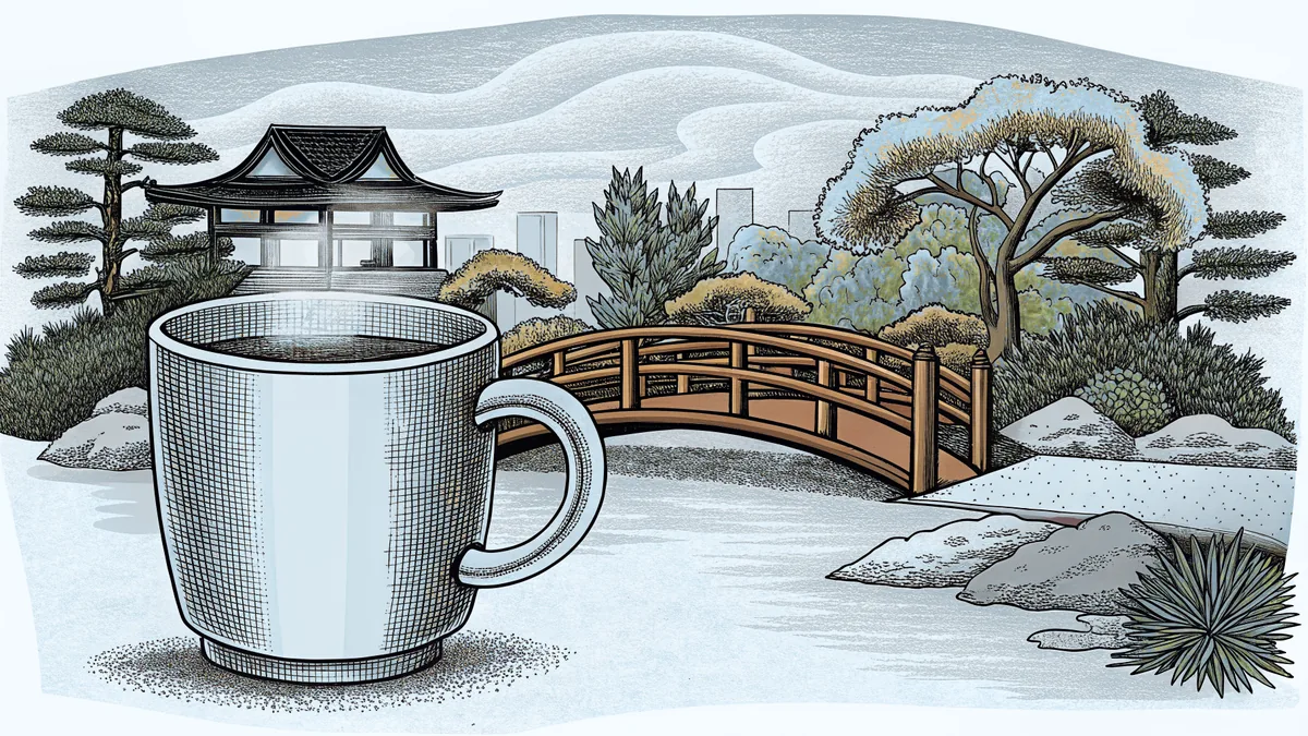 Portland scenery featuring local coffee culture with bridges and urban parks.