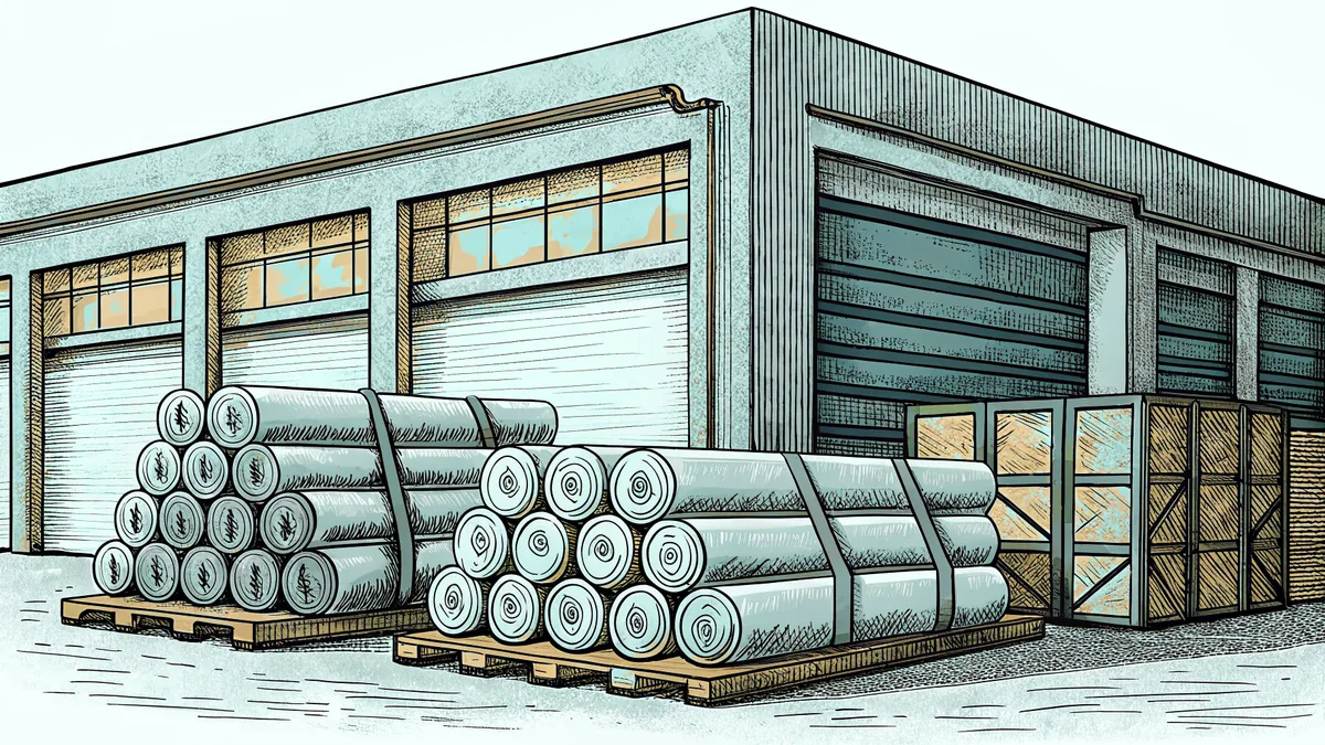 Sorted recyclable materials including glass, paper, and cardboard await processing and reuse.