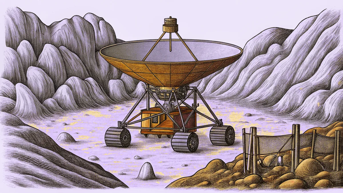 Space probes exploring distant worlds