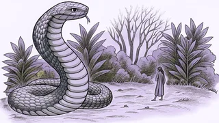 Mythical creatures prowl through misty jungle undergrowth and shadowed waterways.