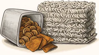 Dried and instant foods provide convenient shelf-stable sustenance.
