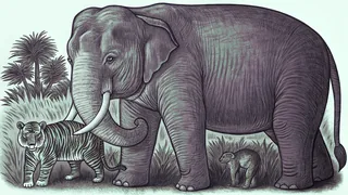 Endangered species including elephants, tigers, and pandas face extinction without protection.