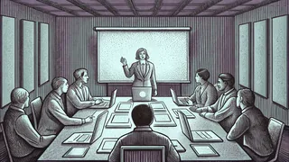 A diverse team engaged in creative brainstorming at a modern business workspace.