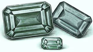 Polished gemstones of various colors glittering together.