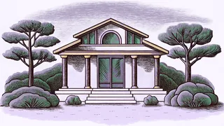 An underworld scene featuring stone monuments, skeletal imagery, and shadows of the realm below.
