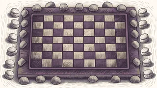 Halloween party games displayed including game boards, treats, and components.