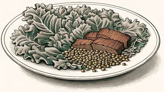 Iron-rich foods from greens and meat support vitality and strength.