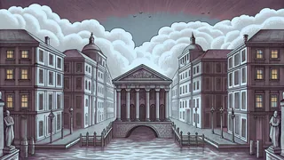 European cityscapes with historic buildings, canals, and architectural landmarks.
