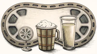 Assorted refreshing beverages including hot chocolate, coffee, and lemonade fill inviting glasses.