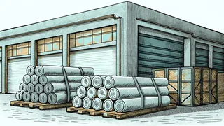 Sorted recyclable materials including glass, paper, and cardboard await processing and reuse.
