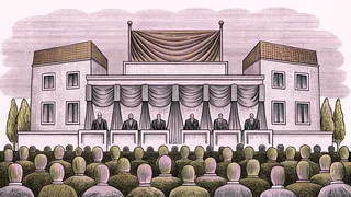 Demonstrating courtesy and respect, a formal gathering shows dignity and regard