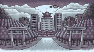 Silicon Valley's corporate campuses nestle amid vineyards and Japanese cultural landmarks