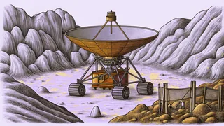 Space probes exploring distant worlds