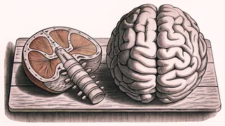 Anatomical models of the brain and nervous system