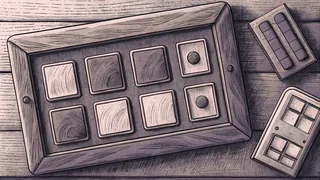 Objects representing different human senses on display