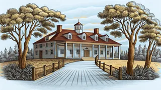 A coastal resort town with historic colonial architecture and natural attractions.
